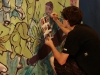 Student painting