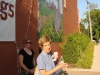 Unveiling the mural