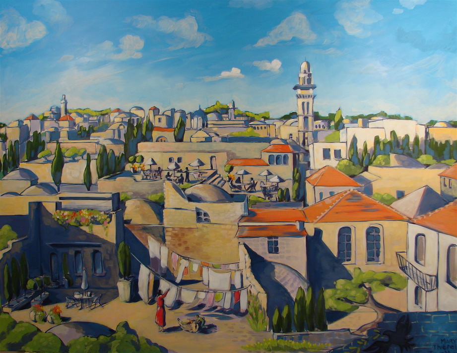 Jerusalem Garden Mural Treetown Murals