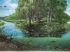 Finish Mural 30' x 9' Huron River Water Shed