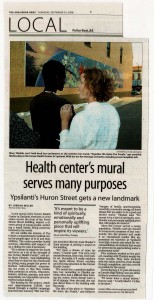 The Ann Arbor News- Thursday September 25, 2008 - Newspaper clipping