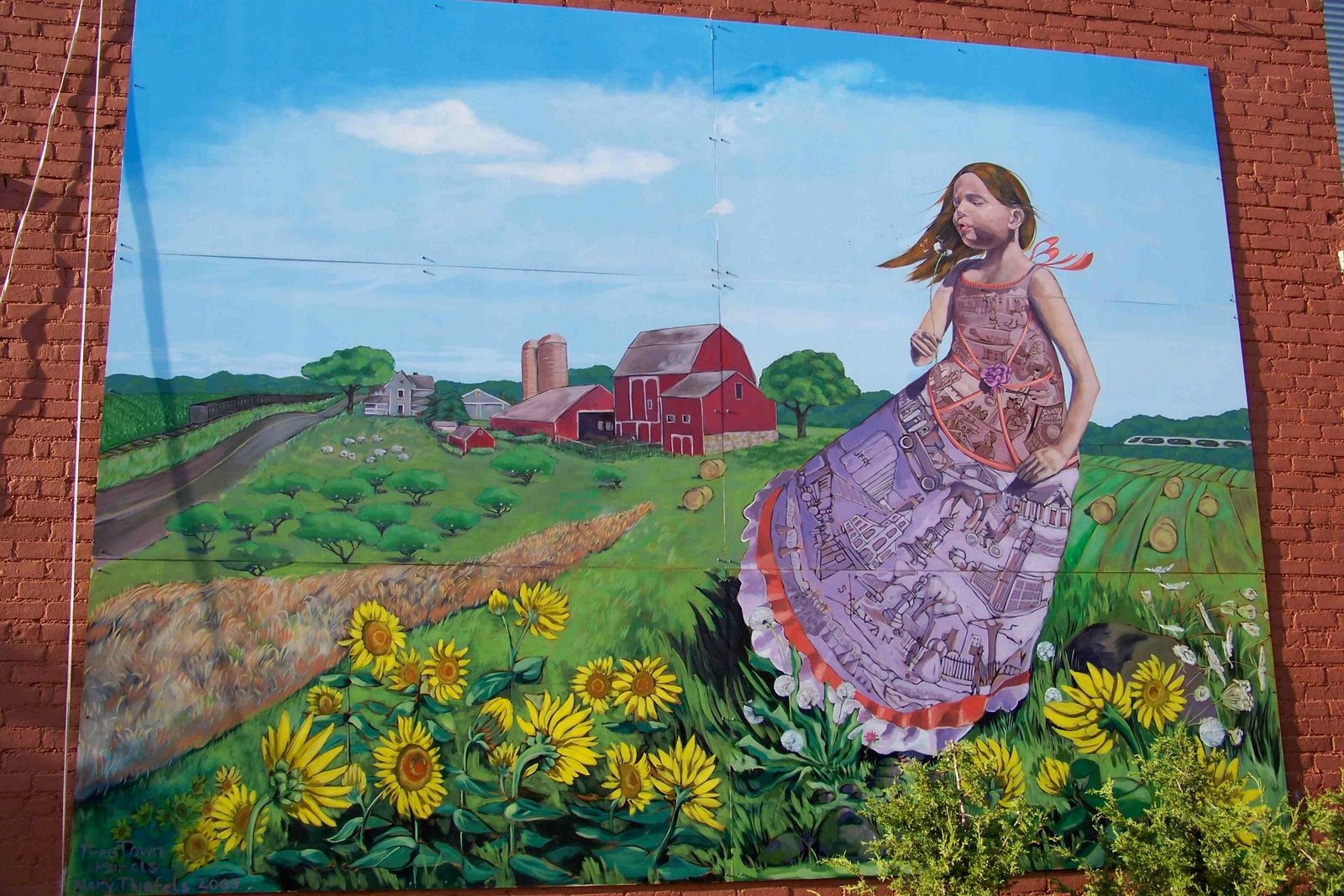 Chelsea, Michigan 175th Anniversary Mural