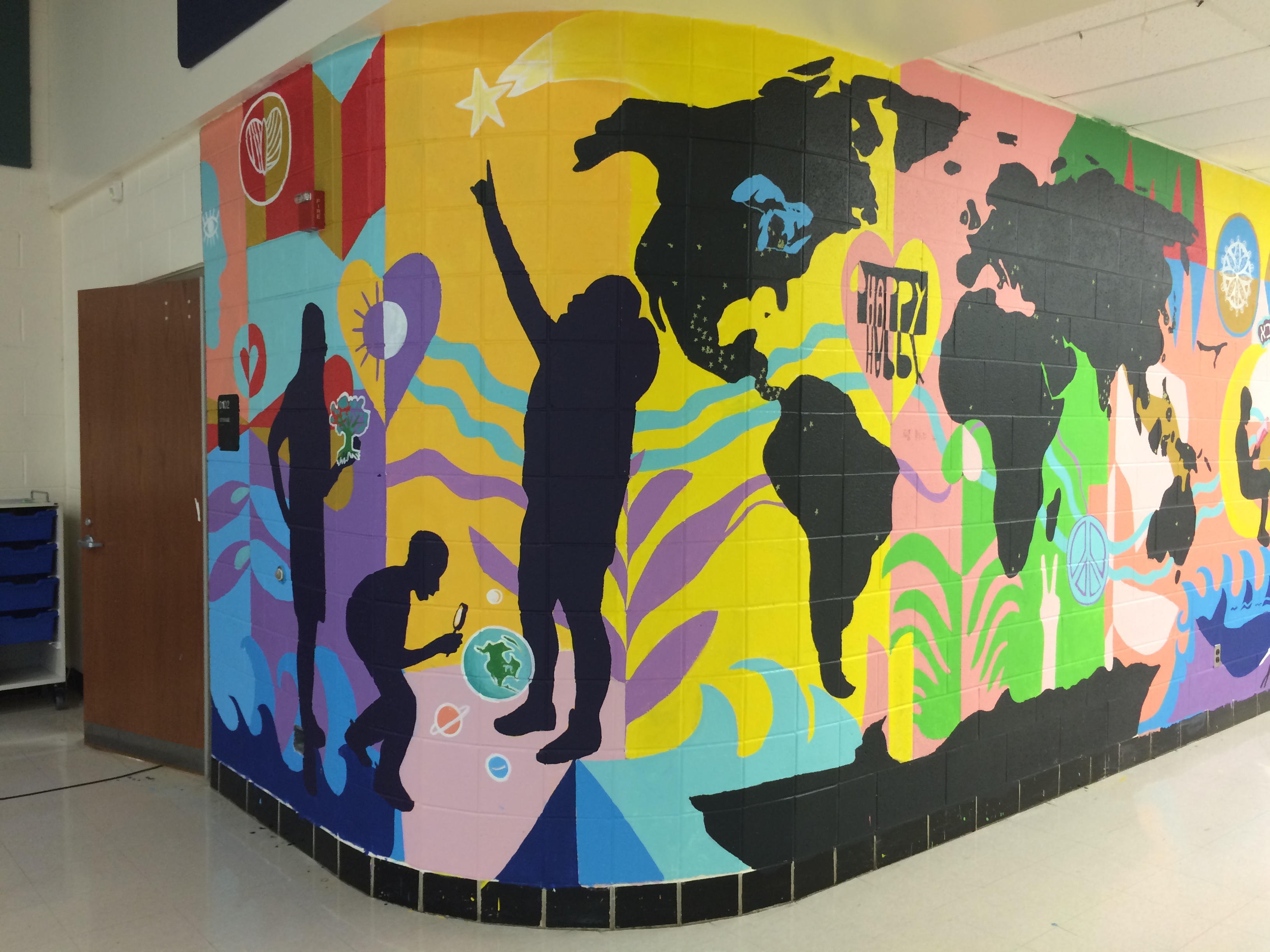 SESLA – Scarlet Middle School Mural Project