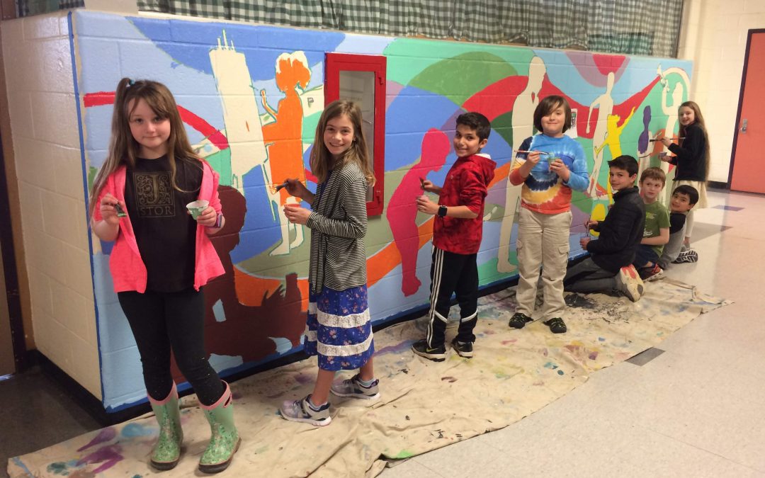 Wines Elementary School Wide Mural Project