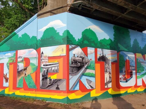 Trenton, MI Bridge Murals