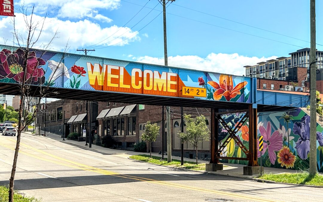 Murals that Bridge: Huron st.