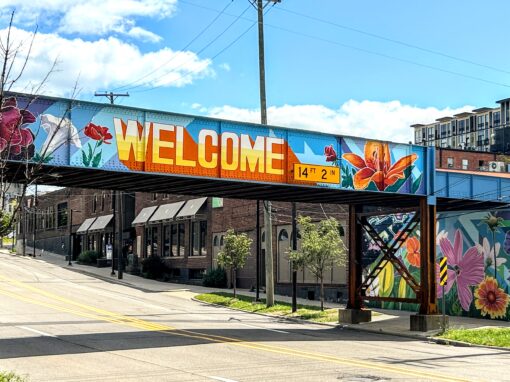 Murals that Bridge: Huron st.